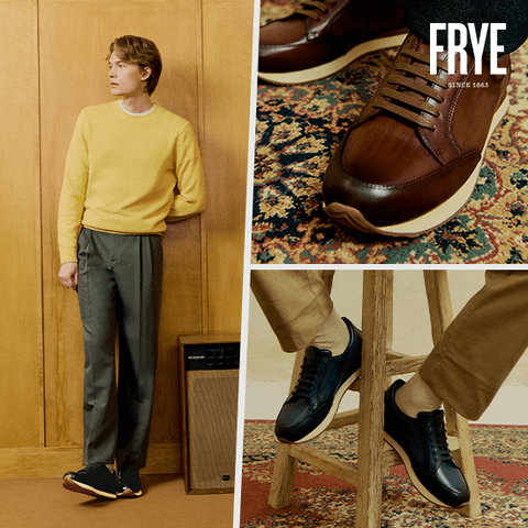 [FRYE] 24SS 클래식 레더 스니커즈 (남성)